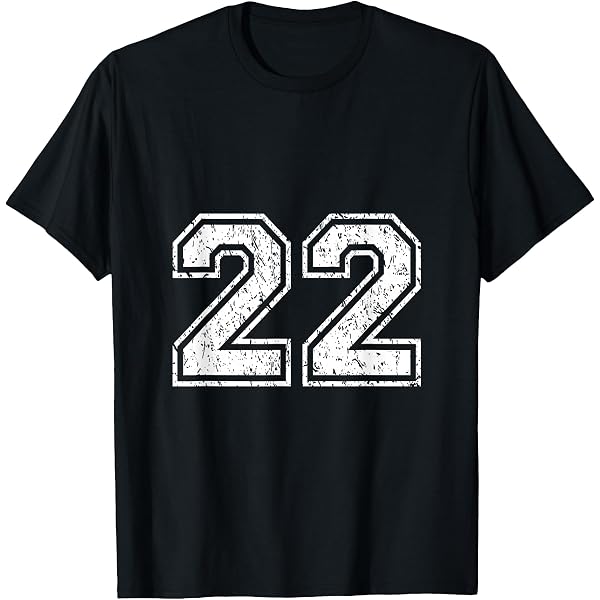 Amazon.com: Number 22 on The Back T-Shirt : Clothing, Shoes & Jewelry