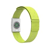 COROS Heart Rate Monitor, Comfort, Easy to wear, Auto-wear Detection, Advanced Sensor, Precise Data, Bluetooth, 38 Hours Battery Life, Connects up to 3 Devices at Once, for Run and Bike-Lime