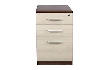 HomeTown Merit Pedestal 3 Drawer Dual