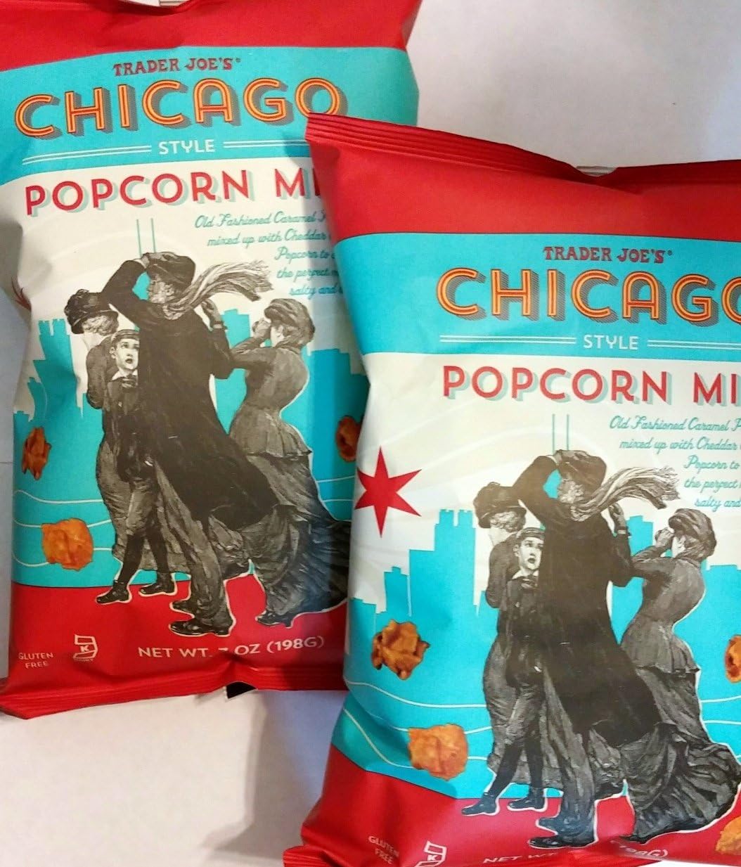 Trader Joes Chicago Style Popcorn2 Bags