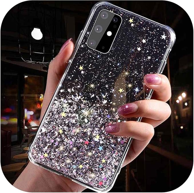 Amazon Wvnkx For サムスンギャラクシーs8s9 S10sプラスウルトラa10ae 18 A30s 1a81用スターリーグリッターソフトケース Black S Plus 家電 カメラ オンライン通販