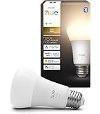 Amazon.com: Philips Hue Smart LED A19 Bulb, White Ambiance, E26