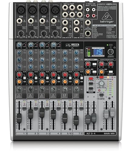 Amazon.com: Behringer Xenyx 1202SFX 12-channel Analog Streaming 