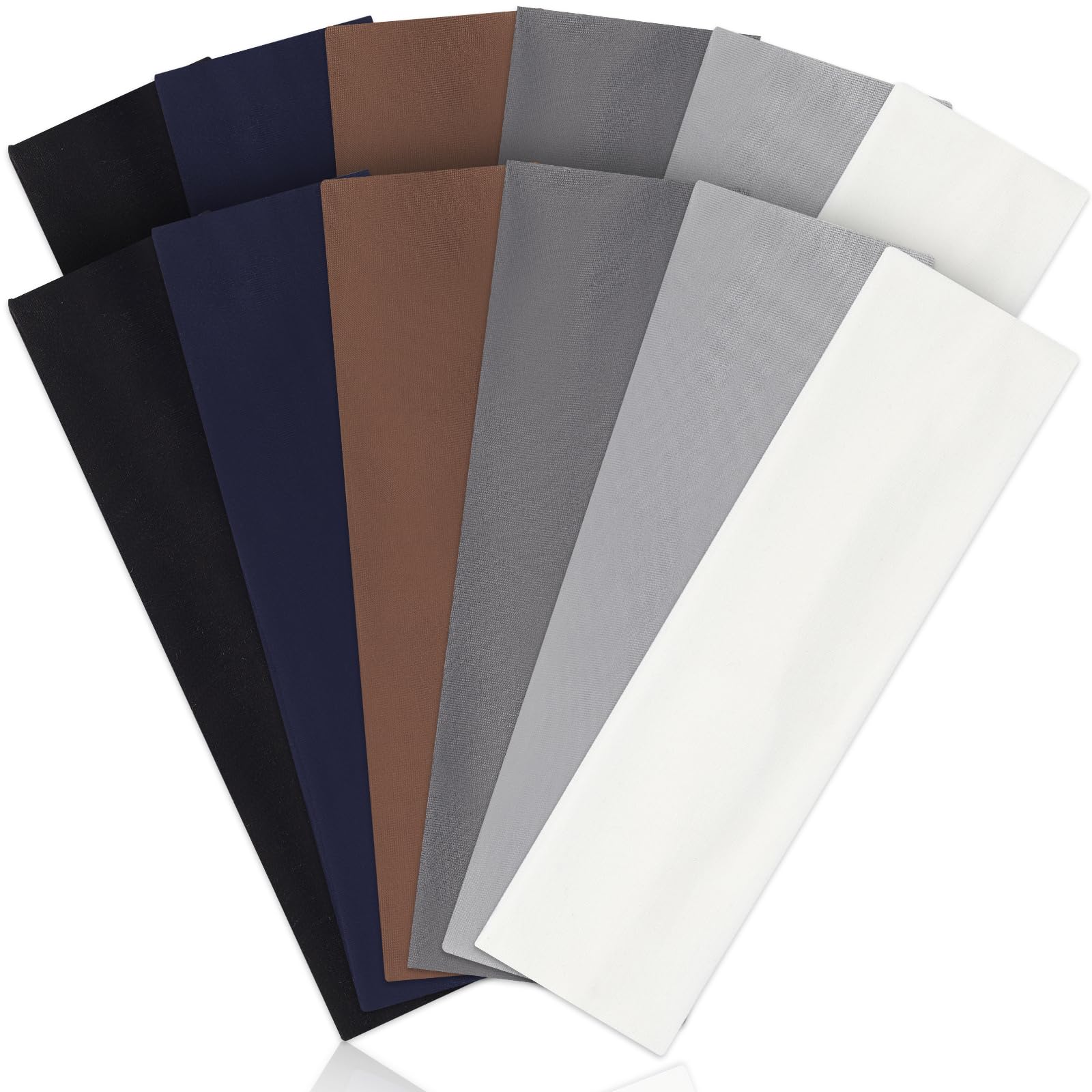 Photo 1 of 12 Pack Headbands for Women, Elastic Soft Hair Bands for Workout, Yoga, Running, Fitness