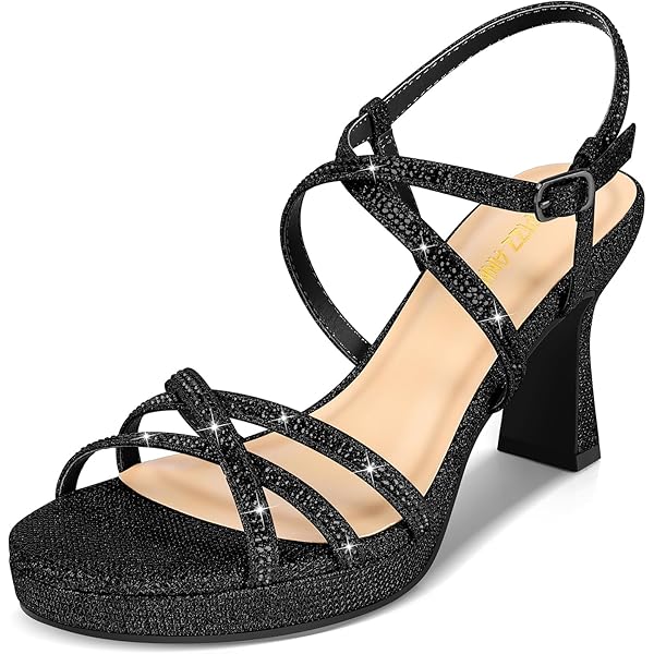 Sandalias De Tacón De Aguja Allegra K Con Plataforma Y Correa En T Rojo 41