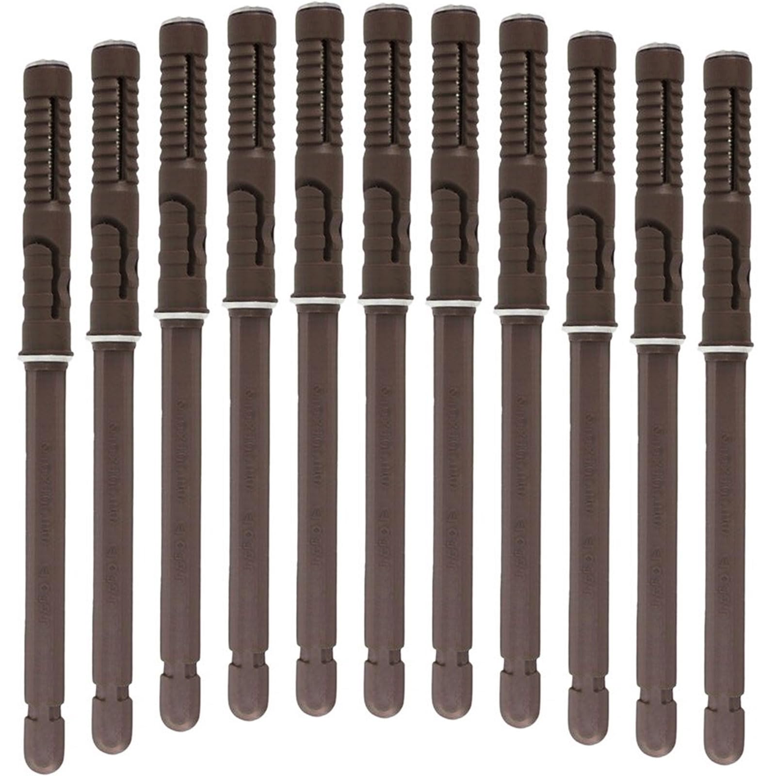 MIVIDE 20Pack Invisible Floating Shelf Bracket, Ø12 x 120mm Hidden Shelf Support, Concealed Floating Shelf Fixings Bolts Heavy Duty for Wall Shelves