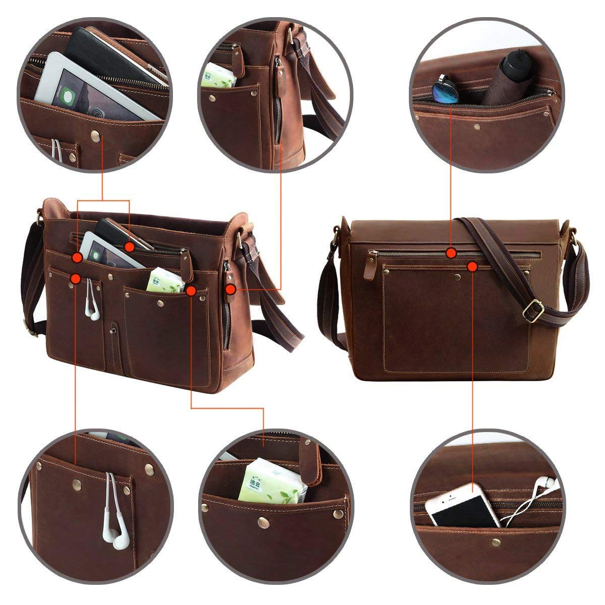 Sacs Business Leathario Sac Homme Porte Document Sac En Cuir Sac Messager Sac Ordinateur Homme Cuir Bagages Groupisd Com