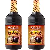 Wan Ja Shan Premium Aged Soy Sauce, Pot-Bottom Soy Sauce, All-Natural, Made From Non-GMO Soybeans, No MSG, No Preservatives, Traditional Brewed, Rich Umami Flavor 33.8oz