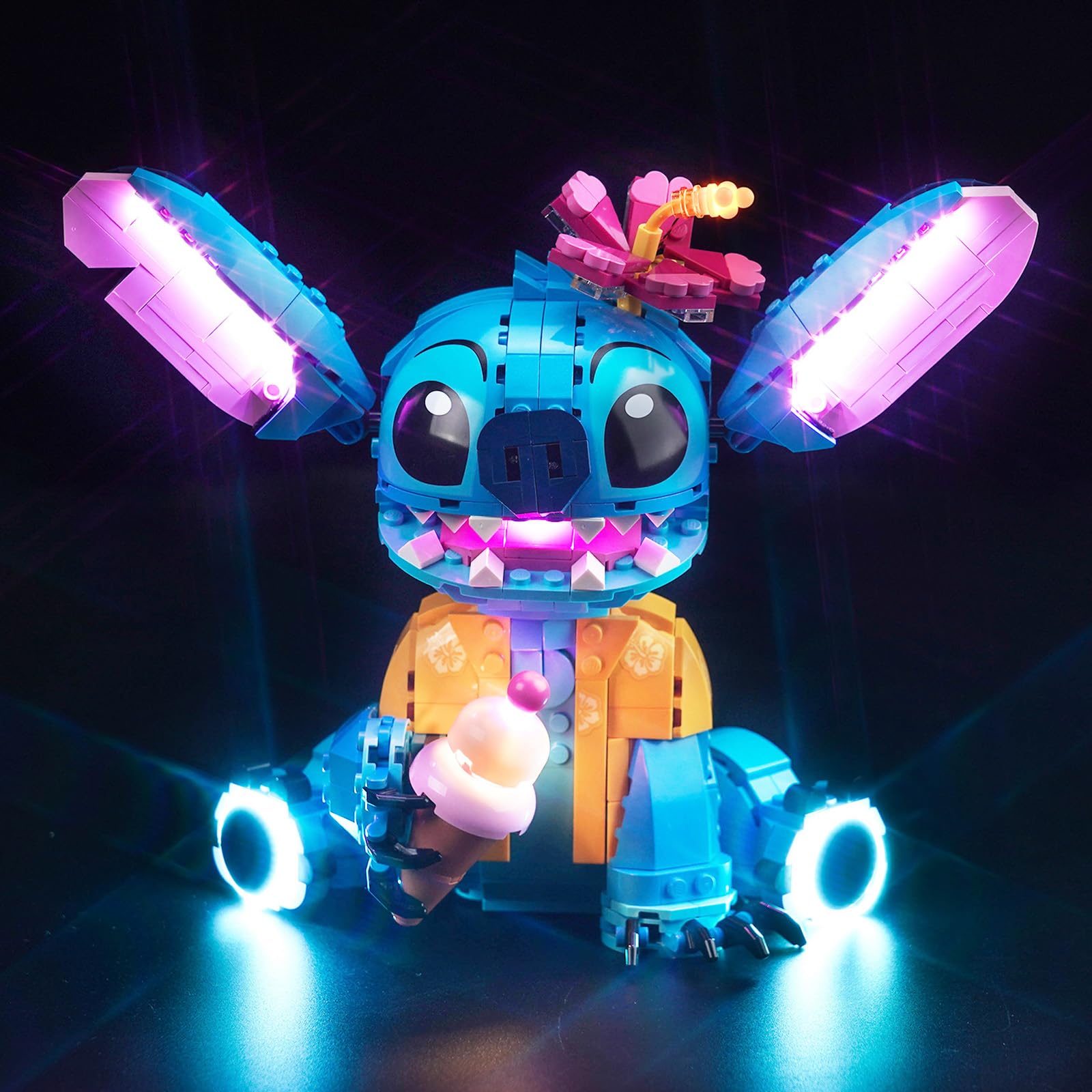 Light Kit for Lego Stitch, Lighting Set for Lego 43249 Disney Stitch - Not Include Models, Just Light Kit (Standard Version) — image 1