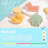 myHomeBody Konjac Sponge 3pc Unicorn Duck Sea Turtle Natural Bath Sponges view 5