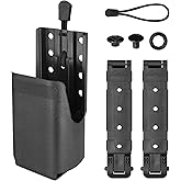 LUITON Tactical Holster for Motorola APX6000 Molle Radio Holder Molle Pouch Tactical Radio Holster Vest Mount Portable Radio Case Compatible with Motorola APX6000/APX8000