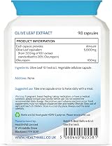 Health4All Olive Leaf Extract 100mg Oleuropein 90 Vegan Capsules view 7