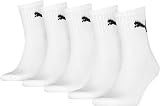 PUMA Socken Schwarz Weiss 47-49 Five Pack Crew Socken view 3