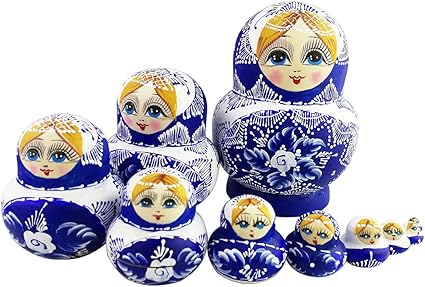 muñeca de madera rusa