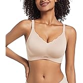 Megida Womens Wireless Bras Everyday Bra Seamless Push Up Bralettes No Underwire Full Coverage Bralette Soft Comfortable Bras