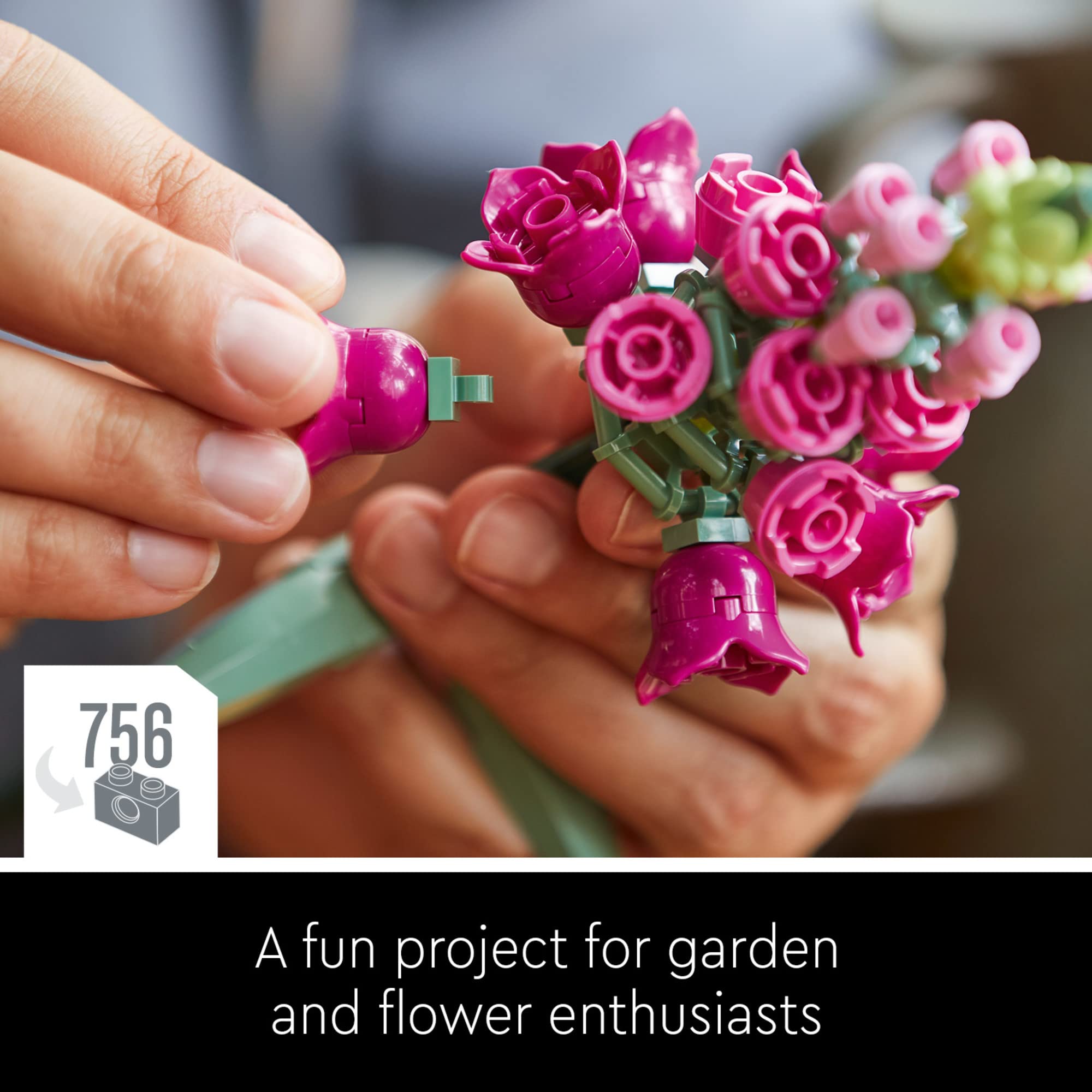 LEGO Flower Bouquet 10280 Building Kit; A Unique Flower Bouquet and Creative
