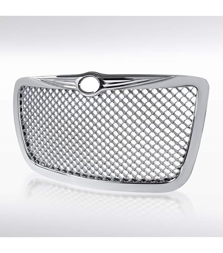 Fits 2004-2008 Chrysler Crossfire Stainless Chrome Mesh Grille Insert Combo V1rrulhkuurwxlzc