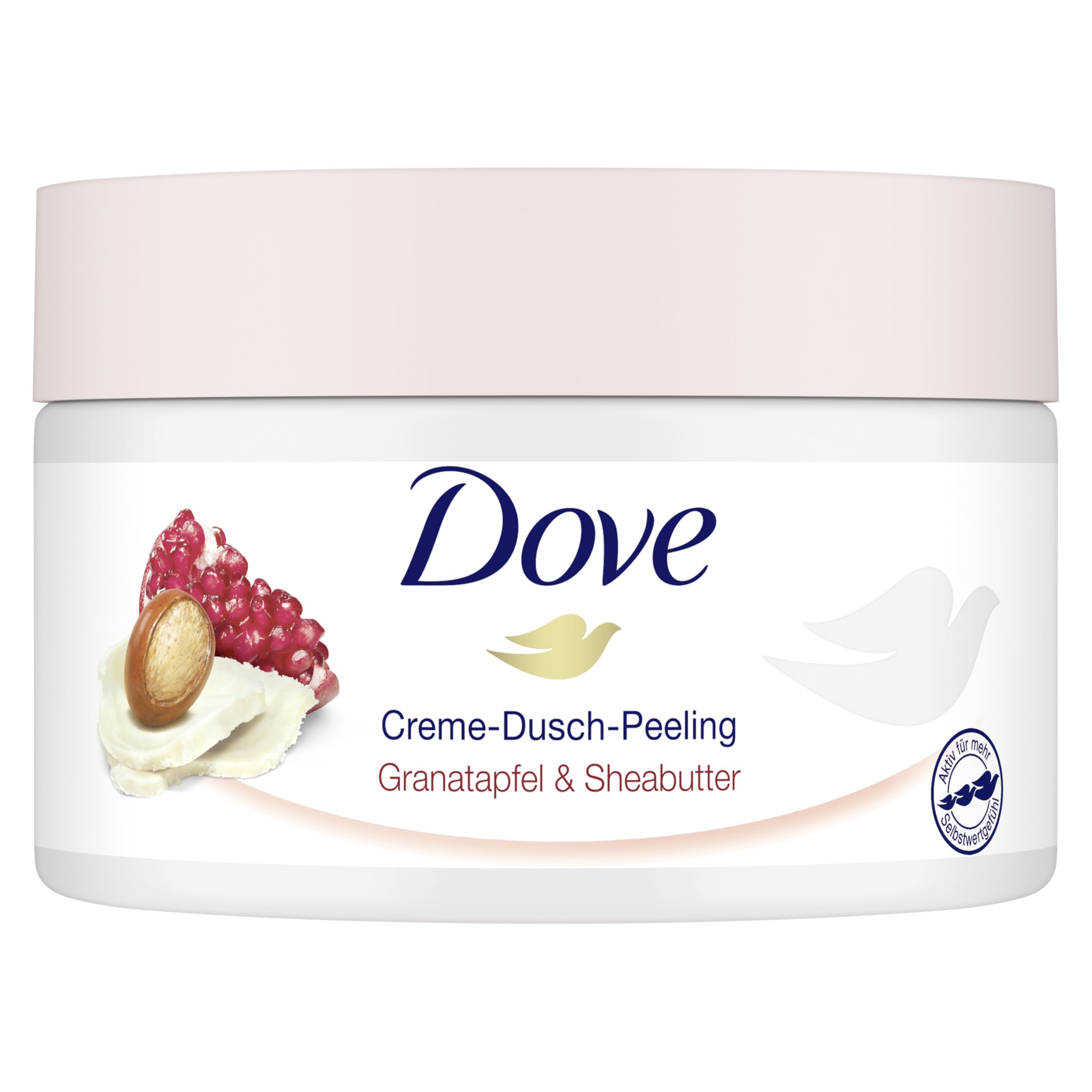 Dove Crushed Macadamia & Rice Milk Exfoliating Body Scrub Macada Jar 225ml Bulk Buy 4 Pack