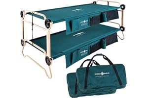 Disc-O-Bed Extra Large, with 2 Side Organizers, Green
