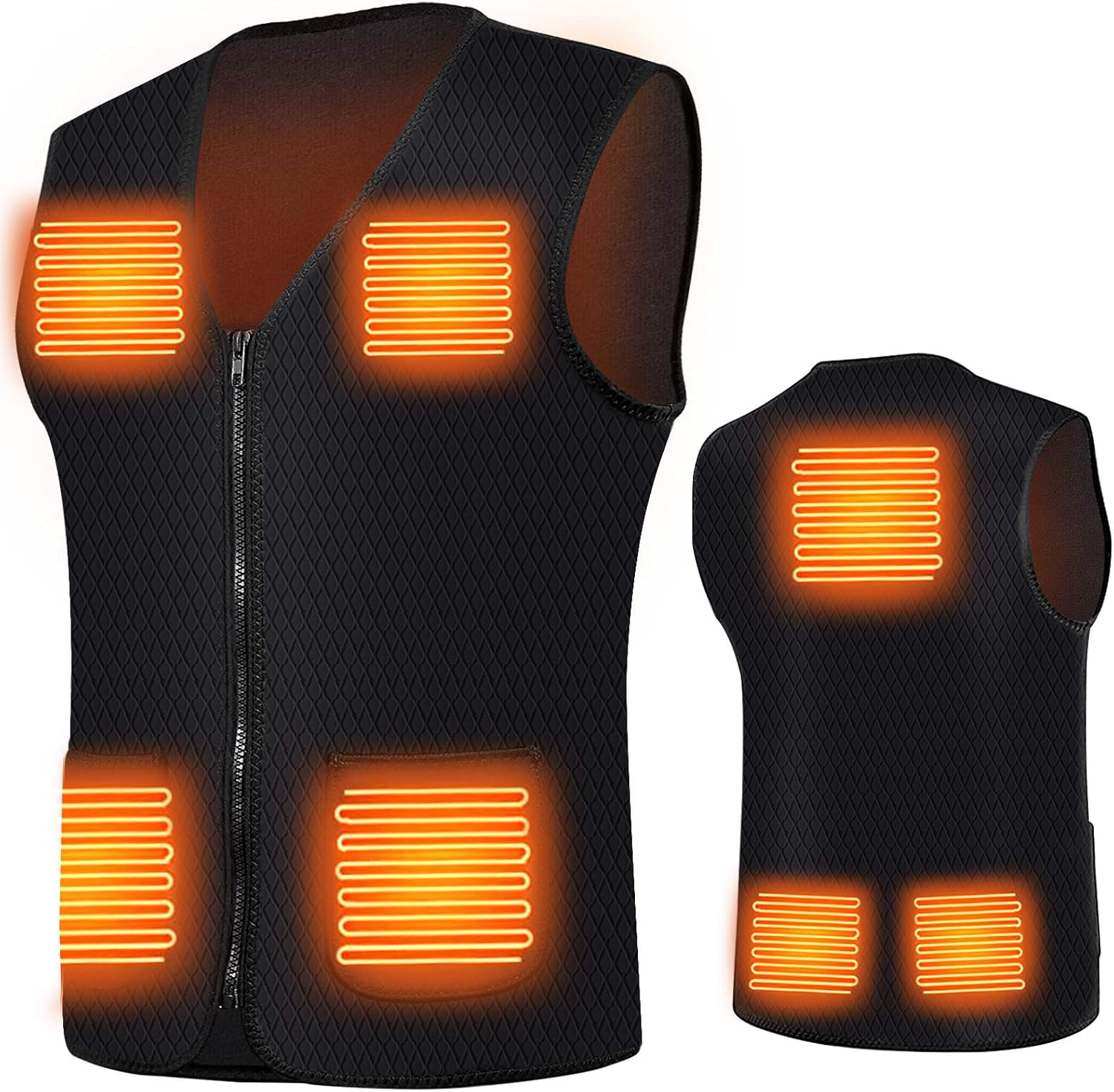 Heated Vest For Man/Women,Electric Heating Vest USB