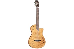 Cordoba Music Group 6 String Semi-Hollow-Body Electric Guitar, Right, Natural Amber (COD STAGE AM)