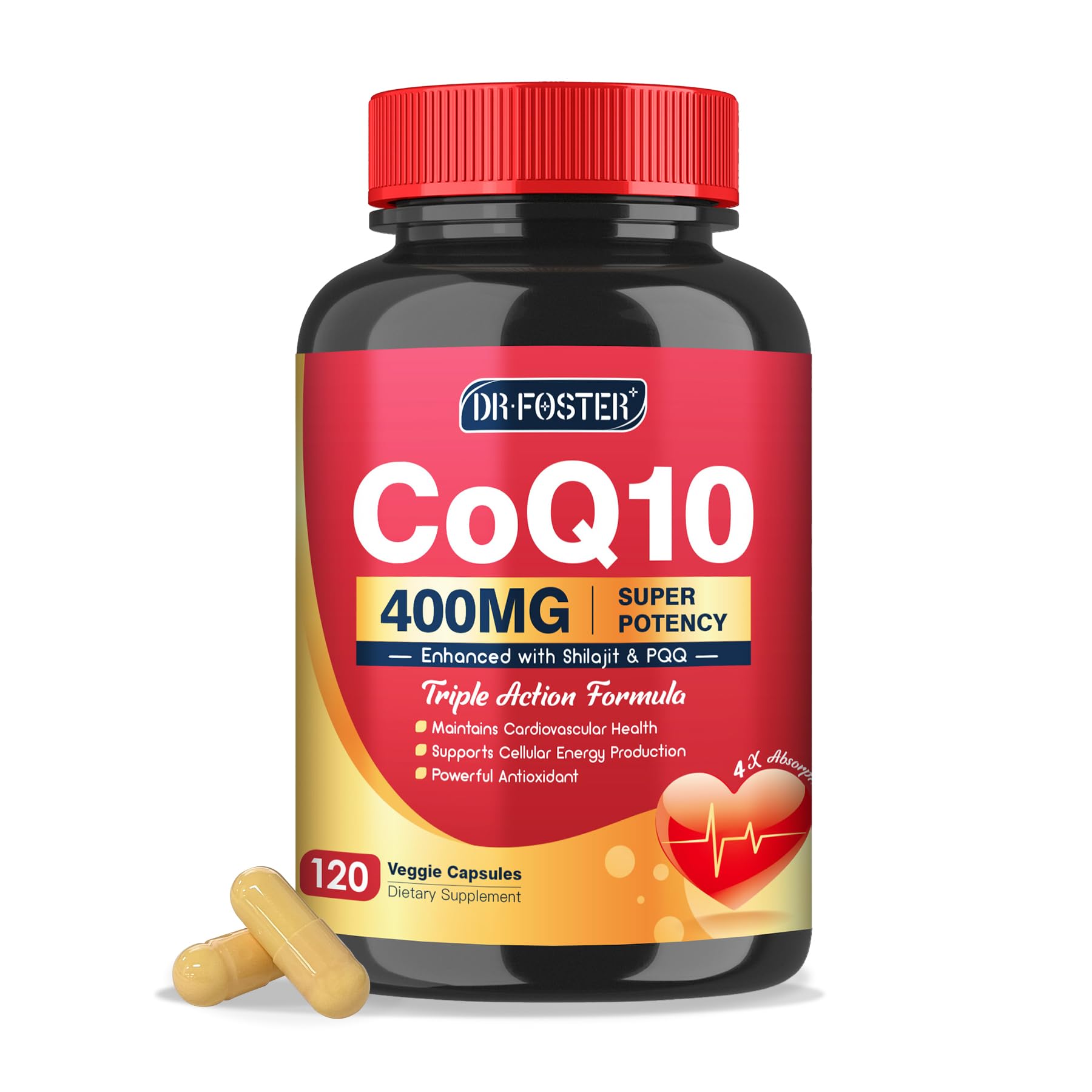Mua CoQ10 400mg with PQQ & Shilajit Powerful Antioxidant with Vitamin