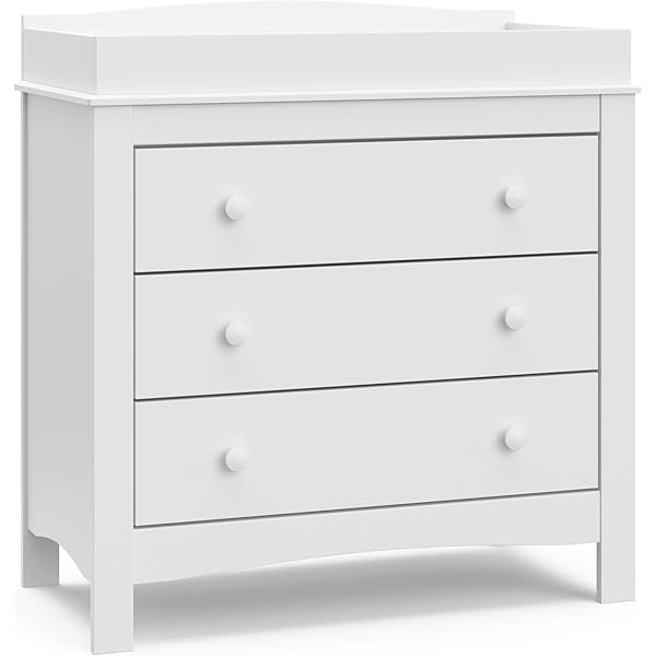 Topper Storkcraft Crescent Drawer Dresser Espresso Changing Table