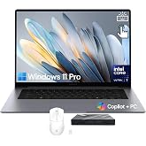 Samsung Galaxy Book6 2026 AI Business Laptop, 16" Touch Screen Copilot+ PC | 2K IPS 120Hz Touchscreen, Core Ultra 7 355, Windows 11 Pro, 16GB LPDDR5X, 1TB SSD, Backlit KB, Up to 24H Battery Life, Gray