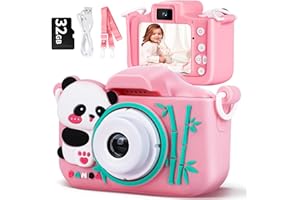 BEIARA Kids Camera Digital Camera for Boys Girls Age 3-8, 48MP Dual Lens Toddler Camera for Kids with 32GB SD Card 1080P HD Video Toddler Toys Christmas Birthday Gifts for 3 4 5 6 7 8 9 Years Old Boys Girls