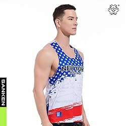 Sanken Men's Seamless Running Tank Tops Ultra