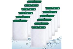 Kucbraly Aquarium Filter Cartridge for Tetra Whisper Bio-Bag Power Filters, Medium Filter Cartridges for Tetra ReptoFilter