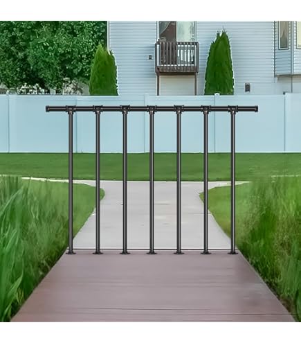 Upgrade 2 In 1 Stair Handrail&Horizontal Railing, Seychelles