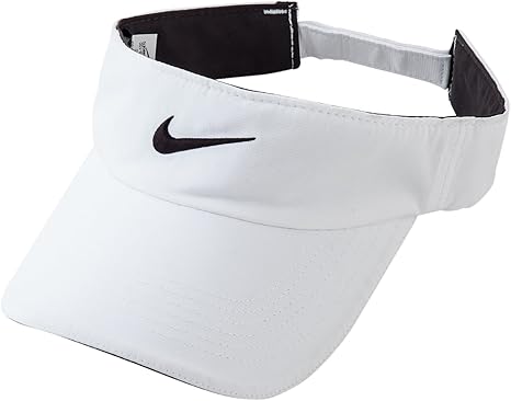 all white nike visor