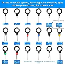 Terminal Pin Removal Tool Kit 82 Pcs Depinning