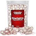 Starlight Peppermints Individually Wrapped Candy - Sweets for On the Go Refreshment, Starlight Mints Hard Candy, Office Candy Mints, 1lb.
