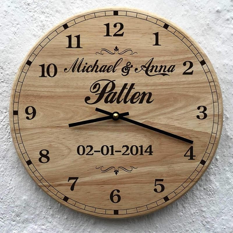 5th Anniversary gift.Custom made wooden wedding gift