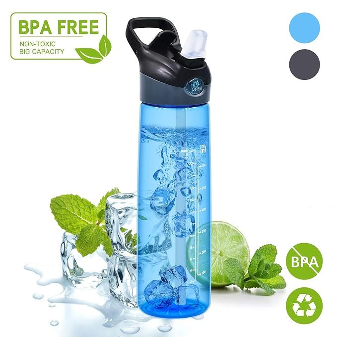 WeluvFit Sport Trinkflasche 700ml Auslaufsicher Wasserflasche - BPA ...
