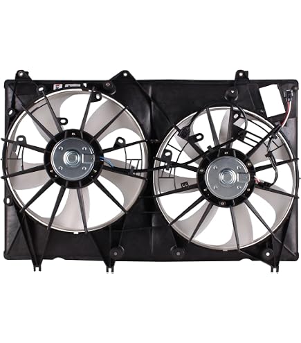 Marketplace Auto Parts A/C Condenser Fan Assembly - Compatible with 2007-2013 Suzuki SX4