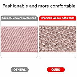 Swhatty Stretchy Nylon Solo Loop Bands Compatible