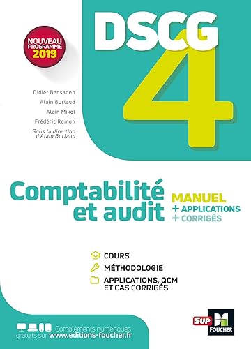 Download DSCG 4 - Comptabilité et audit - Manuel et applications PDF