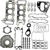 INGKAN AJ126 306PS Engine Cylinder Head Gasket Set Fits for Jaguar | F-Pace 17-20/ XE 16-19/ XJ 14-19, Land-Rover Discovery 14-20/ LR4 14-16/ Range Rover 14-19 3.0L V6 # AJ126 306PS
