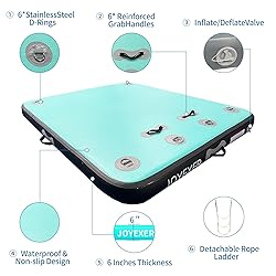 Inflatable Floating Dock, 8 x 6ft Air Dock