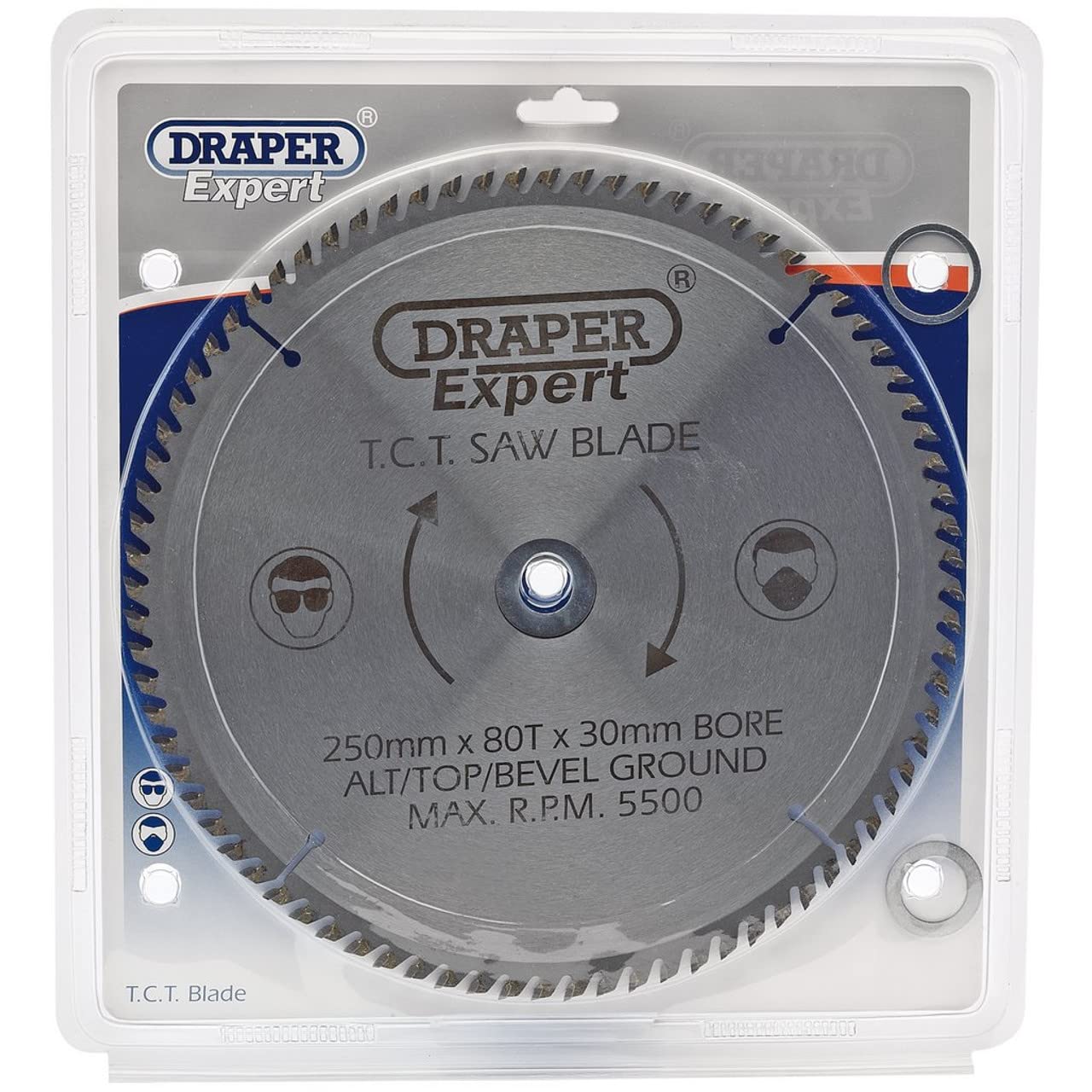Draper 09489 TCT Saw Blade 250 x 30mm 80-Tooth