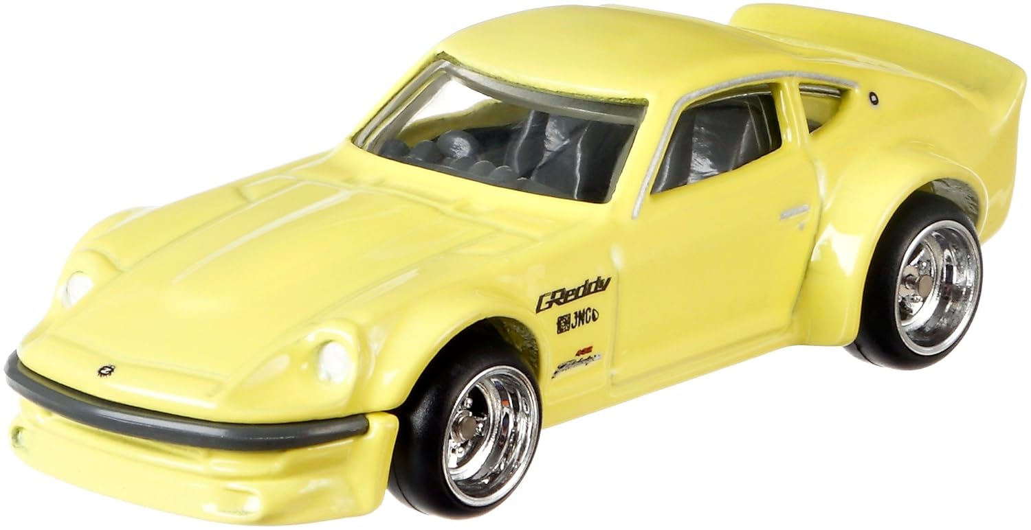 hot wheels nissan fairlady z yellow