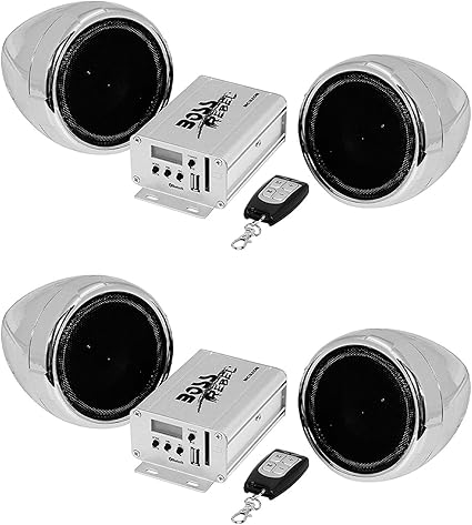 boss 600 watt motorcycle speakers