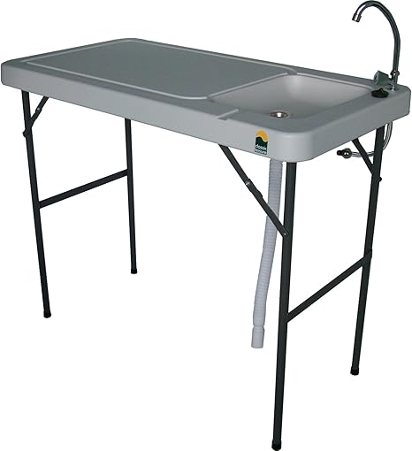 Fregadero de cocina unidad ideal para barbacoa, camping, eventos