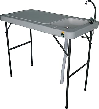 Fregadero de cocina unidad ideal para barbacoa, camping, eventos