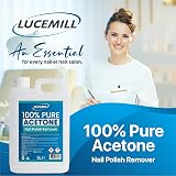 Lucemill 100% Pure Acetone 5 Litre Nail Polish Remover Salon UK Made view 2