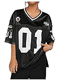 SOLY HUX Jersey Shirts for Women Y2k Graphic Number