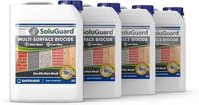 Safeguard Soluguard Multi Surface Biocide 4 x 5L High Strength Ready Use